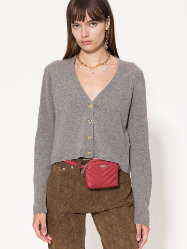 JAZMÍN CHEBAR BELT BAG LIPSTICK
