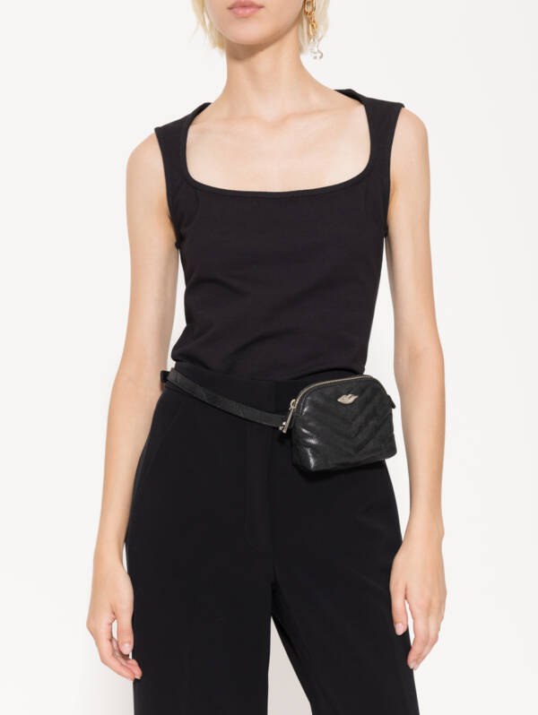 JAZMÍN CHEBAR BELT BAG LIPSTICK