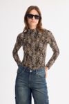 PORTSAID POLERA ANIMAL PRINT