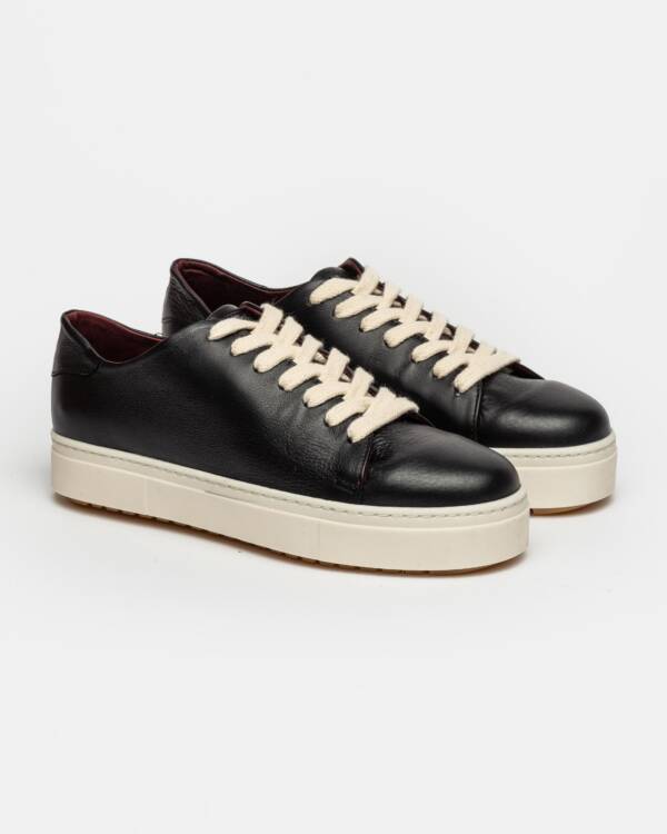 PRÜNE SNEAKER EIMI EN CUERO LISO - Image 2