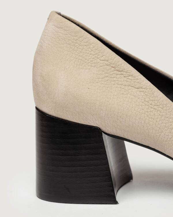 PRÜNE STILETTO EVA EN CUERO NOBUK - Image 4