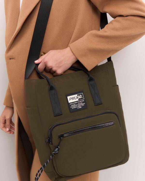 PRÜNE BOLSO AL HOMBRO FOREST EN NYLON - Image 2
