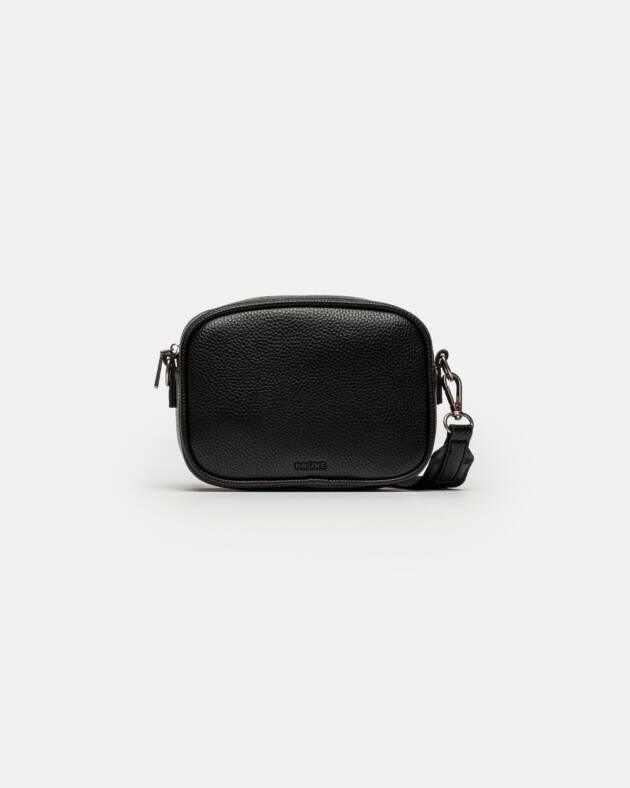 PRÜNE MINI BAG ADISA EN EFECTO CUERO GRANEADO