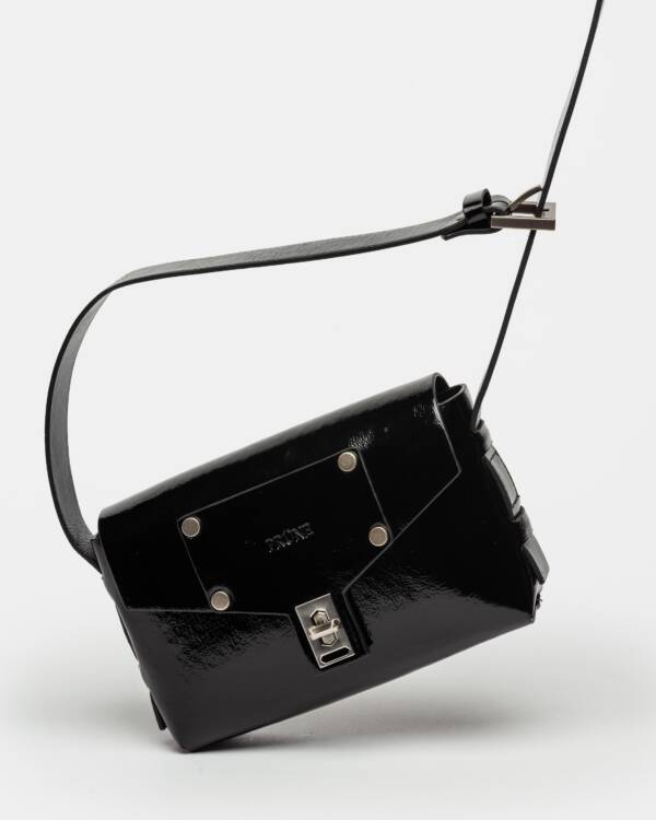 PRÜNE MINI BAG PALMA EN CUERO CHAROL - Image 3