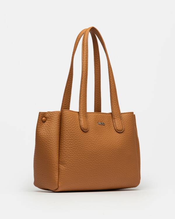 PRÜNE CARTERA AL HOMBRO ERIN EN EFECTO CUERO GRANEADO - Image 2
