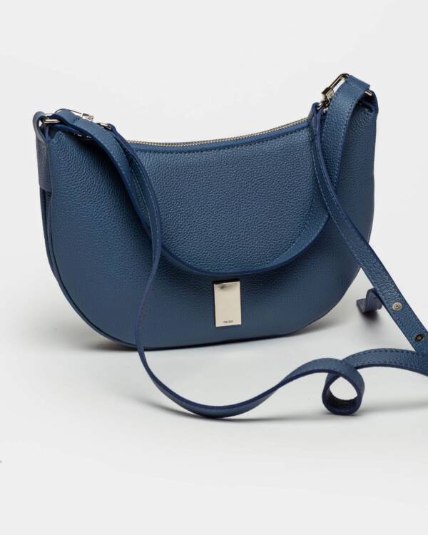 PRÜNE CARTERA AL HOMBRO LUA EN CUERO GRANEADO - Image 3
