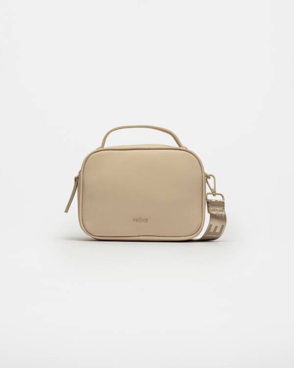 PRÜNE MINI BAG RUBBER EN EFECTO RUBBER MATTE