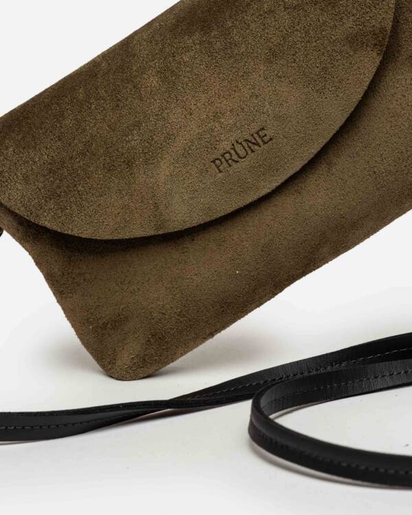 PRÜNE MINI BAG VIENA EN CUERO GAMUZA - Image 2