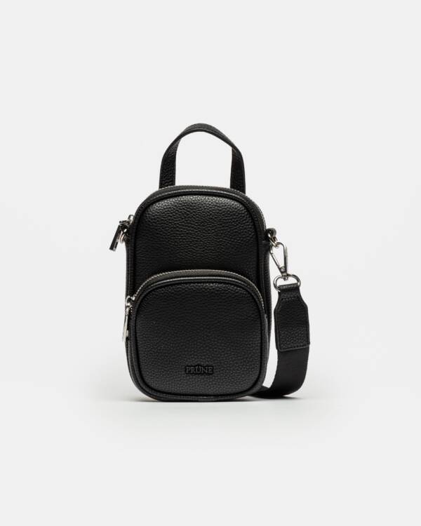 PRÜNE PORTA CELULAR BABY DONNA EN EFECTO CUERO GRANEADO