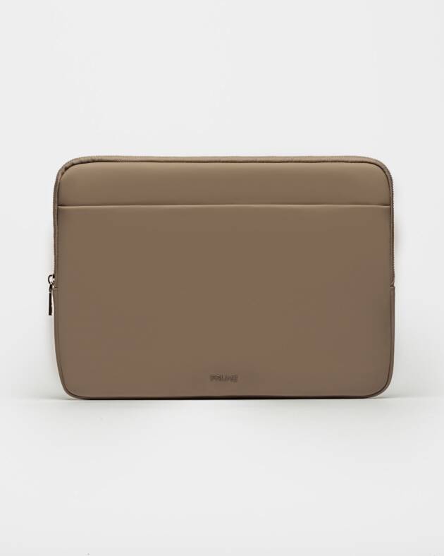 PRÜNE PORTALAPTOP BUBBLE EN EFECTO CUERO RUBBER