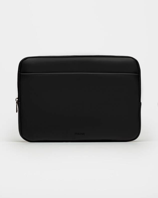 PRÜNE PORTALAPTOP BUBBLE EN EFECTO CUERO RUBBER