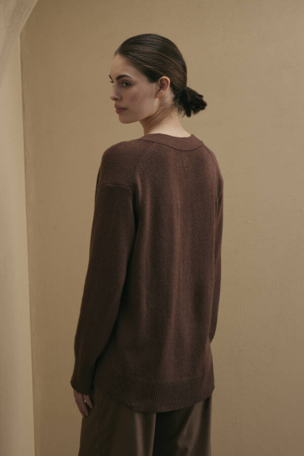 AWADA SWEATER CASHMERE CARDIGAN - Image 3