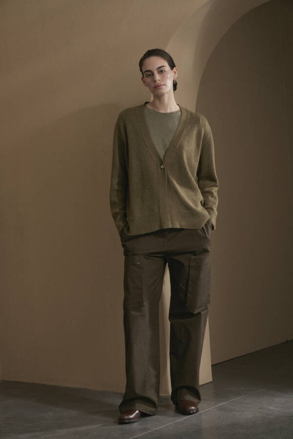 AWADA SWEATER CASHMERE CARDIGAN