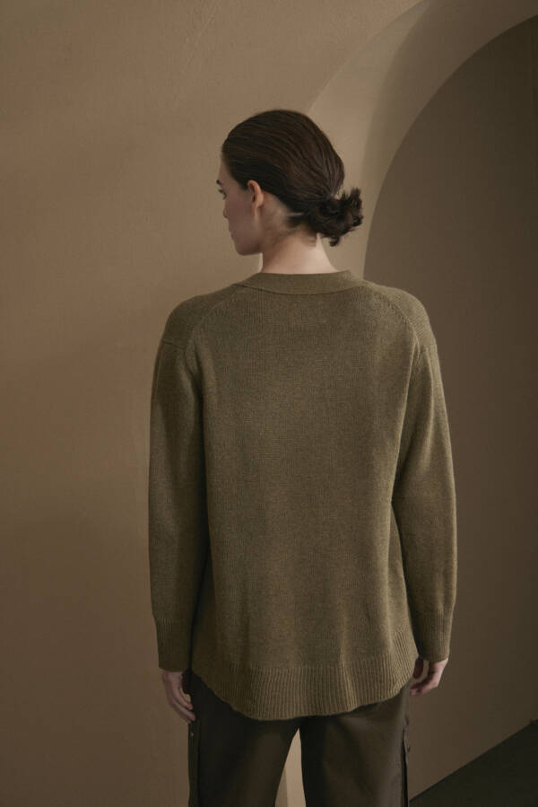 AWADA SWEATER CASHMERE CARDIGAN - Image 4