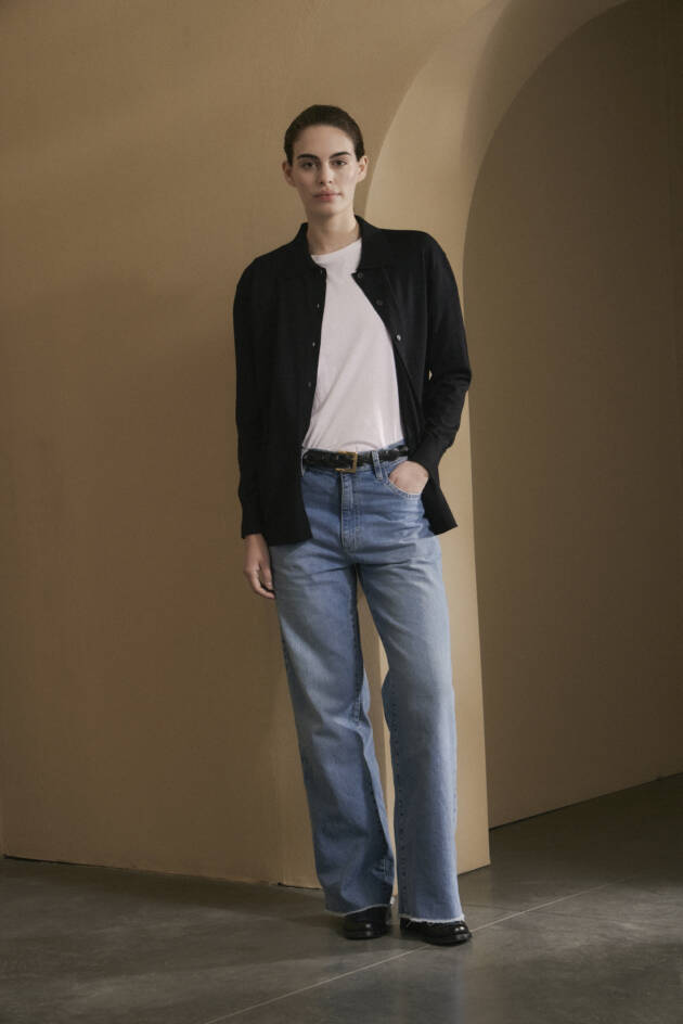 AWADA CARDIGAN CUELLO POLO