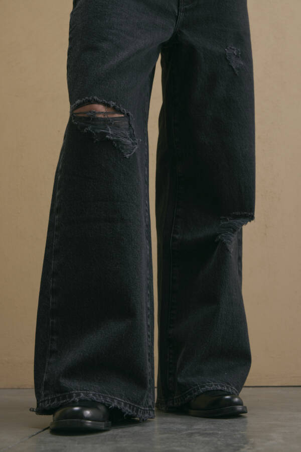 AWADA JEAN PREMIUM BAGGY BLACK - Image 5