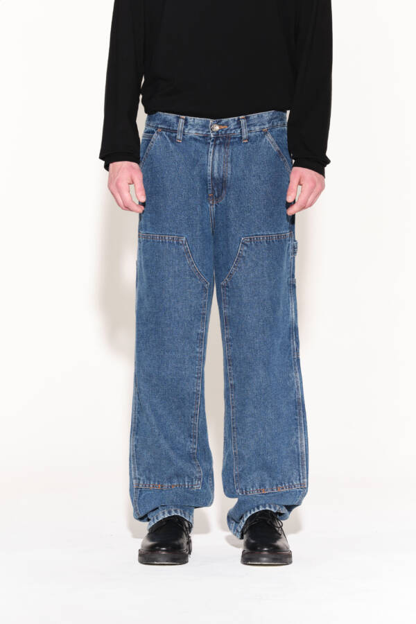 AY NOT DEAD DOUBLE KNEE STONE WASHED - Image 2