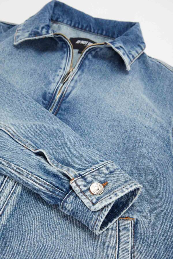 AY NOT DEAD CAMPERA ZIPPER WASHED BLUE - Image 7