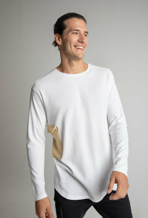 MANKI SWEATER PARKER WHITE