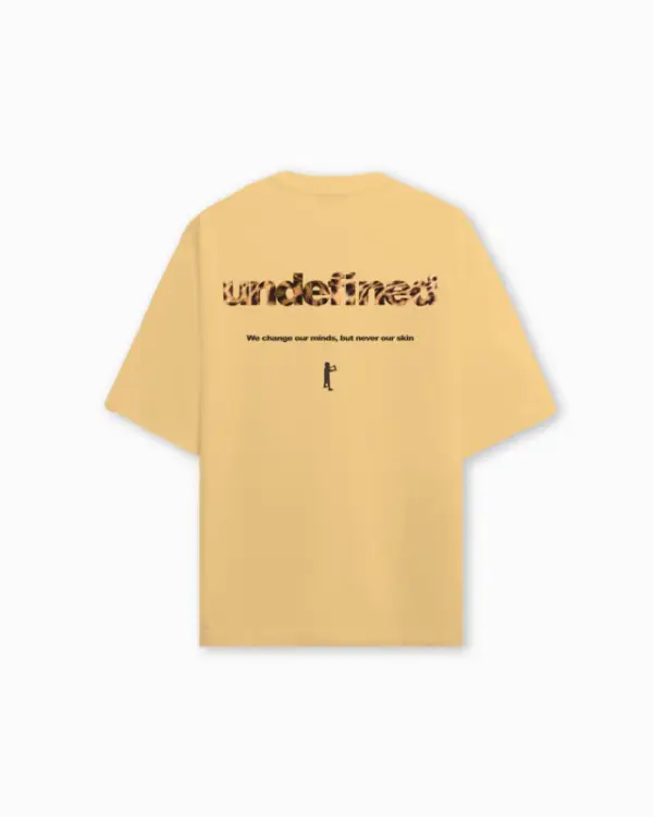 UNDEFINED REMERA HUMAN PRINT - YELLOW