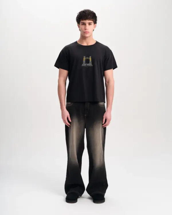 UNDEFINED REMERA TWIN VIBES - BLACK - Image 2