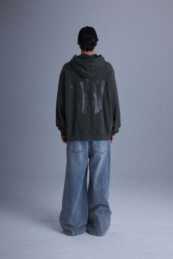 HARVEY WILLYS HOODIE BIG LOGO LAUREL - Image 4