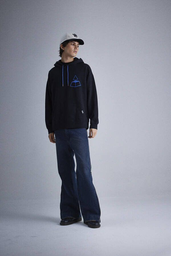 HARVEY WILLYS HOODIE MEMORIES BLACK - Image 2