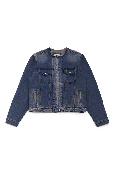 HARVEY WILLYS CAMPERA DENIM NECKLESS