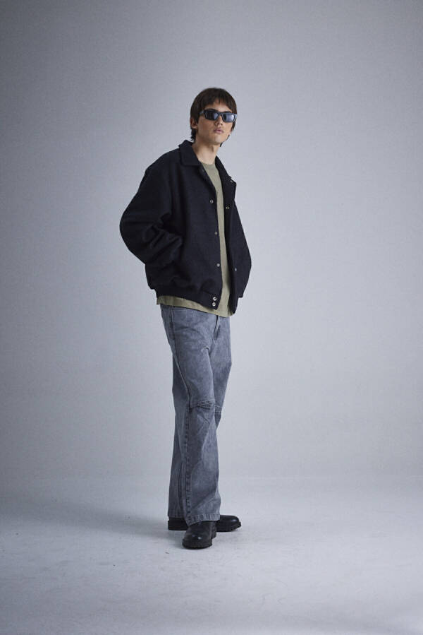 HARVEY WILLYS BOMBER SHERPA BLACK - Image 4