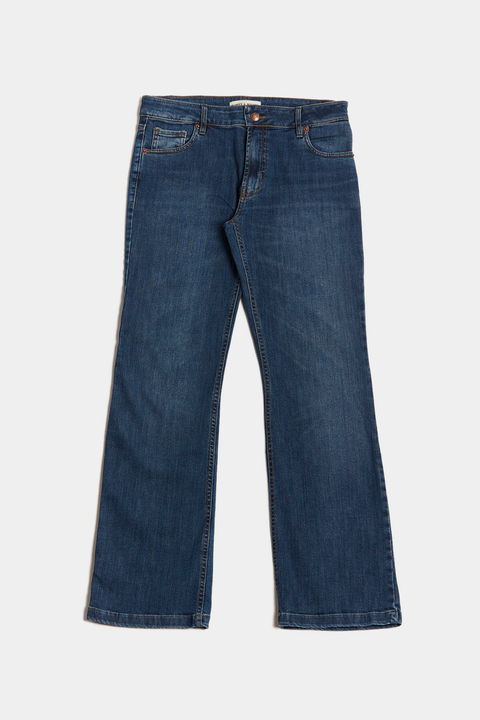HARVEY WILLYS JEAN FLARE SMITH DENIM