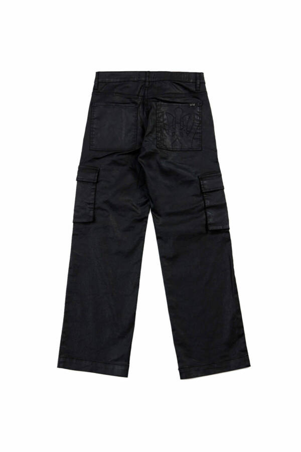 HARVEY WILLYS PANTALON CARGO ANGELLO BLACK - Image 2