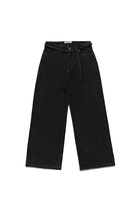 HARVEY WILLYS PANT CORDUROY WEST BLACK