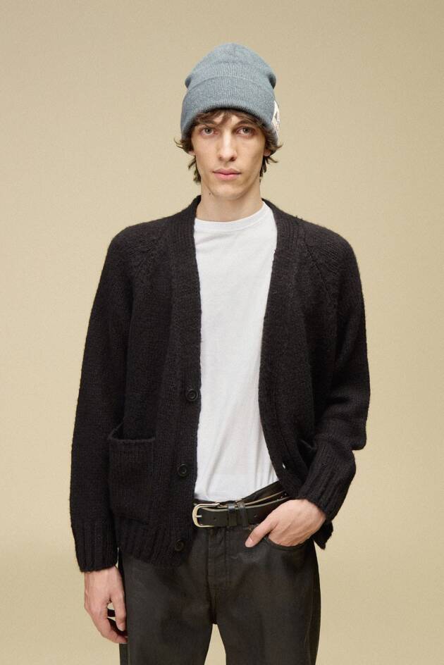 BOWEN MOHAIR V CARDIGAN