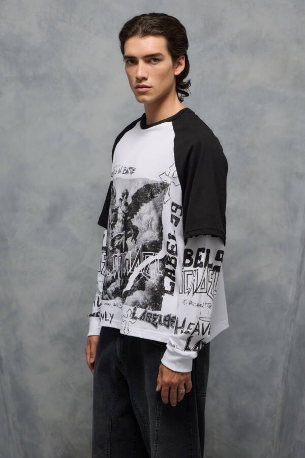 LABEL99 REMERA ST MICHAEL NONSENSE - Image 6