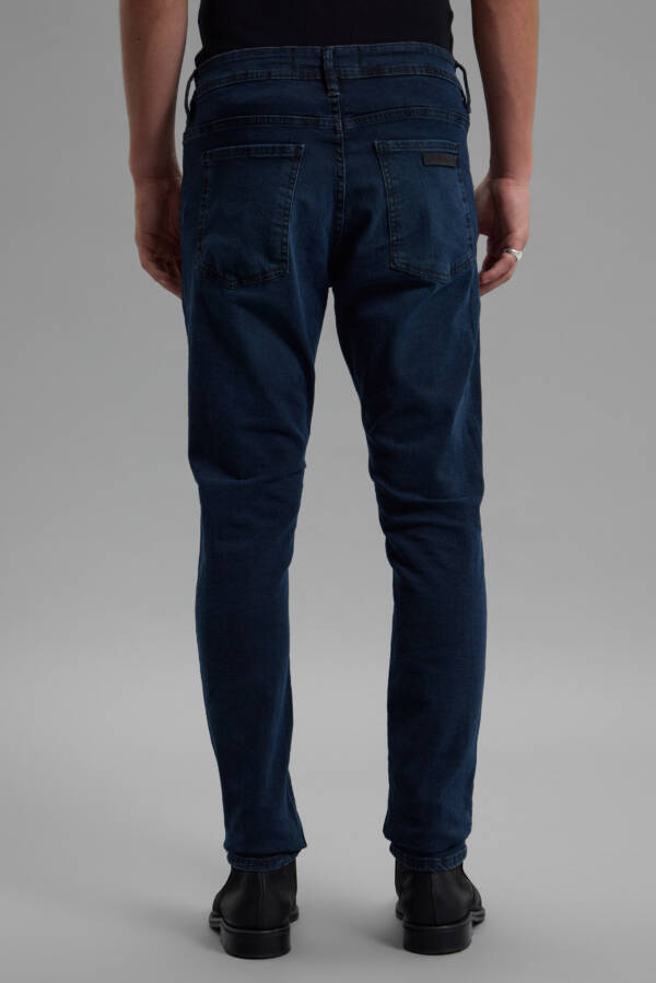HERENCIA JEANS ZIPPER BLUE BLACK - Image 5