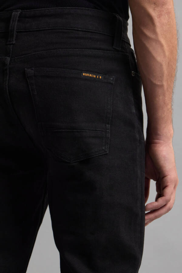 HERENCIA JEANS HERENCIA DEN SKULL EVIL BLACK - Image 5