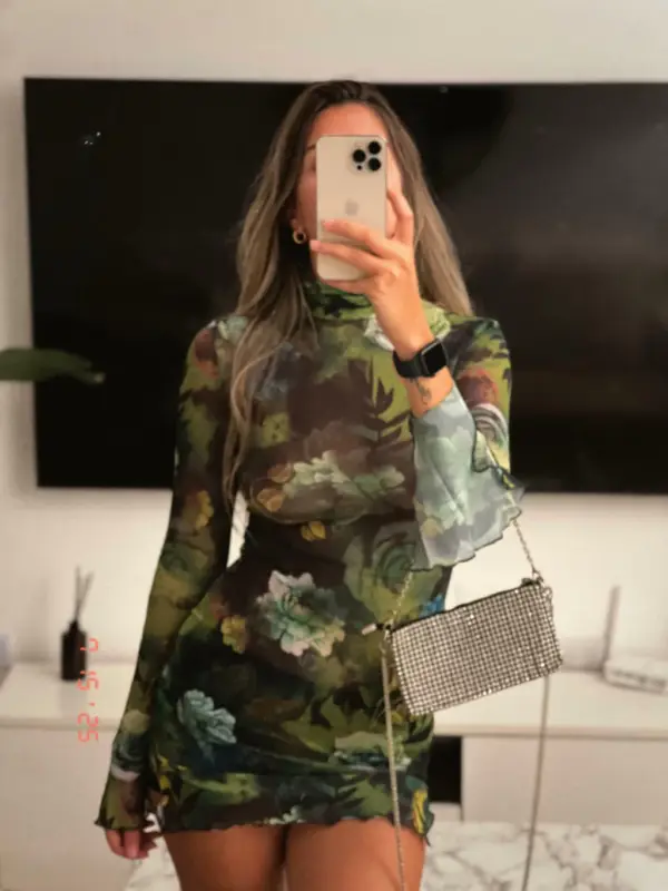 MARIA ANTONIETA VESTIDO SIENA SELVA MICROTUL IMPORTADO - Image 2