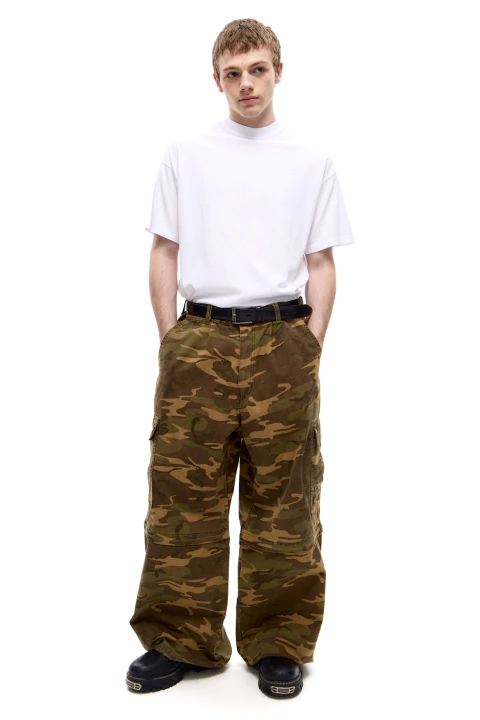 BULLBENNY PANTALÓN CARGO [ REZAGOS ] VERDE