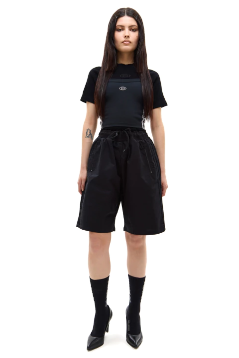 BULLBENNY SHORTS DEPORTIVO [ HORA ] NEGRO