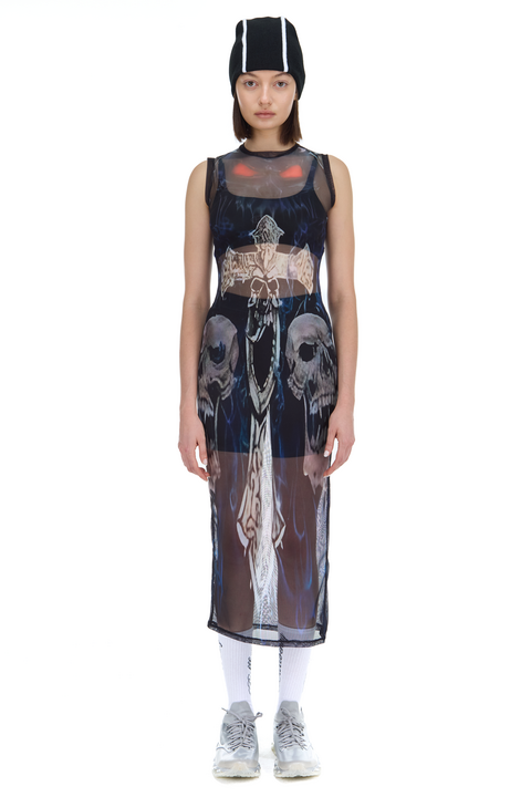 BULLBENNY VESTIDO [ CARPAINT ] NEGRO