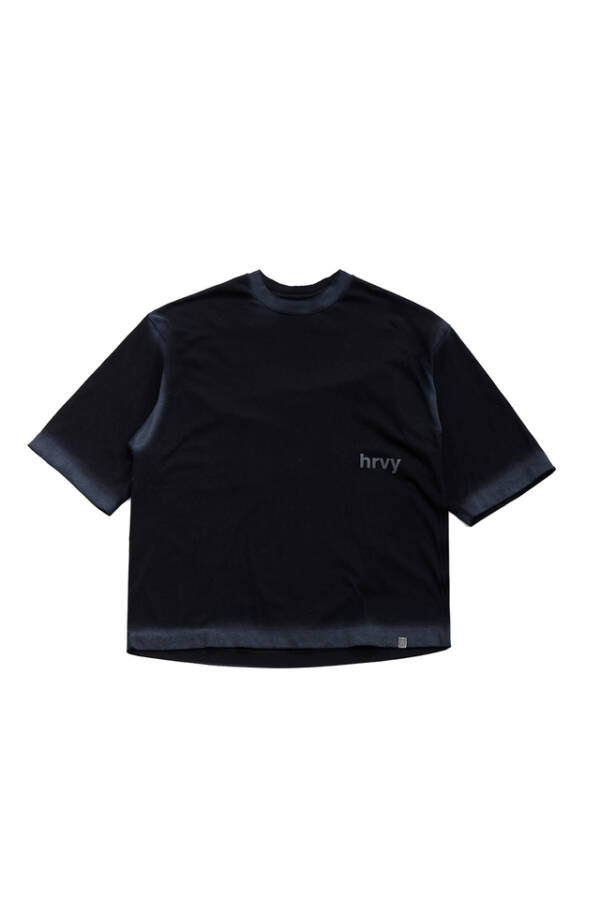 HARVEY WILLYS REMERA KN BOXY MARGER BLACK - Image 5