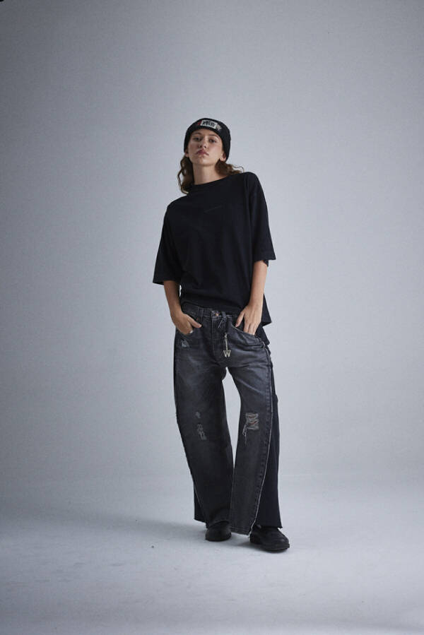 HARVEY WILLYS REMERA KN BIG LOGO BLACK - Image 5