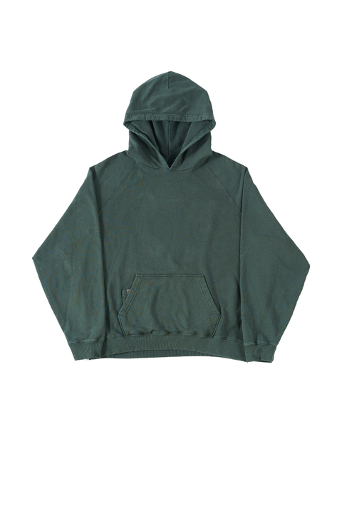 HARVEY WILLYS HOODIE BIG LOGO FOREST