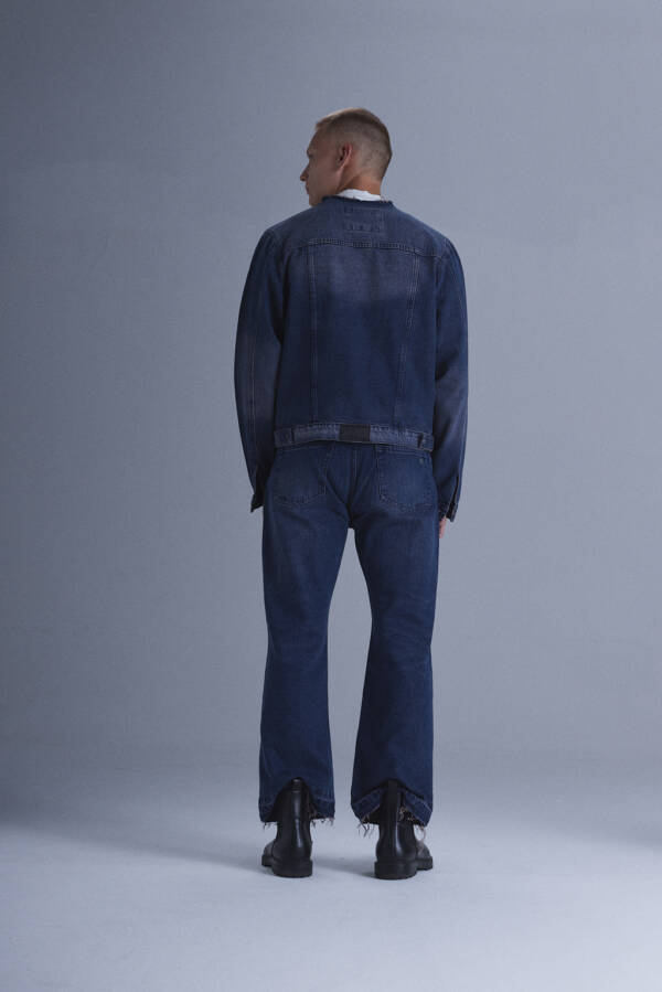 HARVEY WILLYS CAMPERA DENIM NECKLESS - Image 4