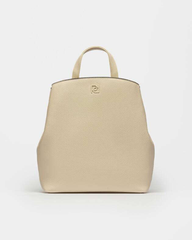 PRÜNE MOCHILA OSLO EN EFECTO CUERO GRANEADO