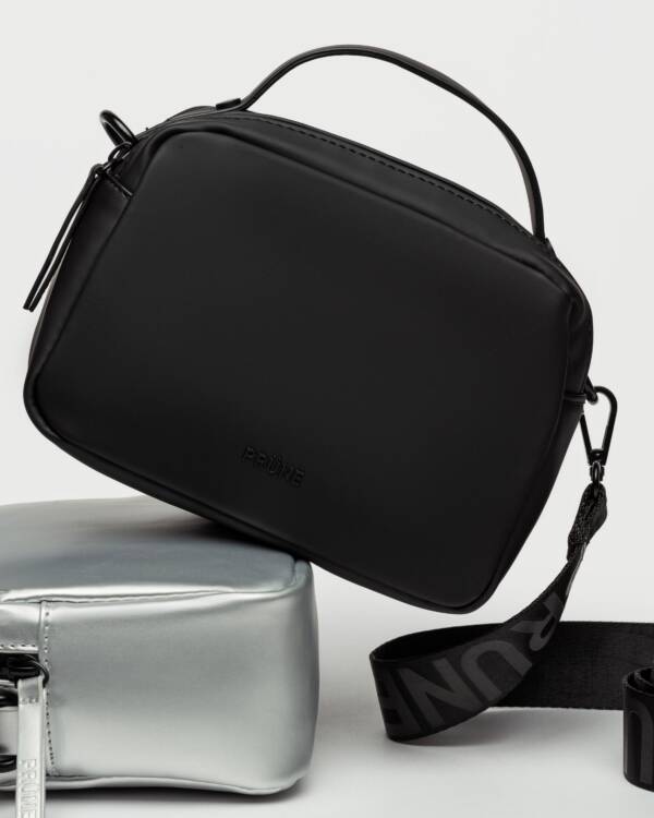 PRÜNE MINI BAG RUBBER EN EFECTO RUBBER MATTE - Image 7