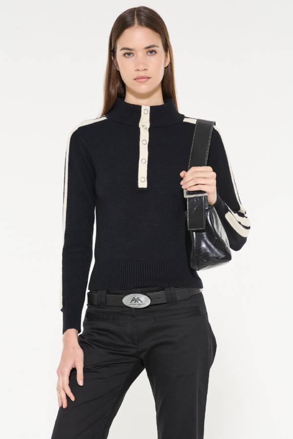 AY NOT DEAD SWEATER POLERA STRIPES