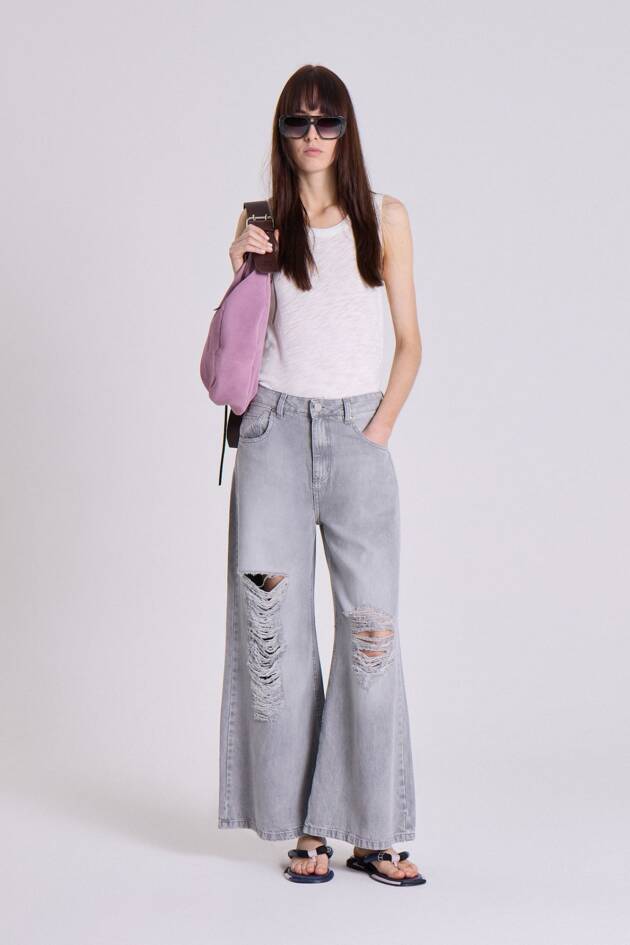 MARIA CHER BAGGY CANDICE GRIS