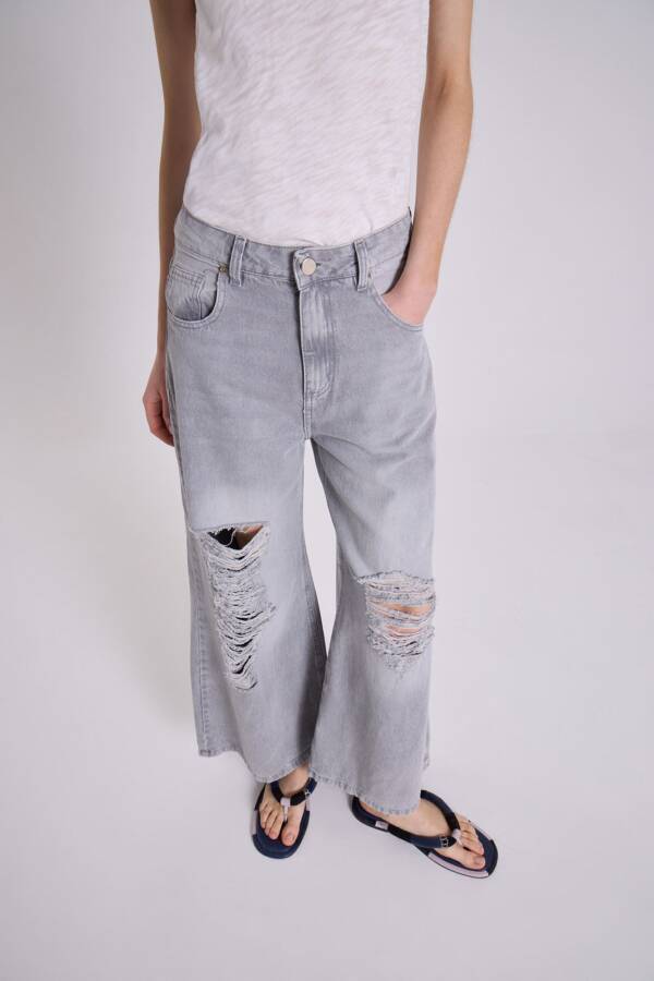 MARIA CHER BAGGY CANDICE GRIS - Image 2