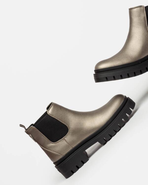 PRÜNE BOTA CAÑA BAJA ERIN EN EFECTO METALIZADO - Image 3
